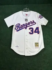 100% Authentic Ryan Nolan Mitchell & Ness 1993 Texas Rangers Jersey Size 40 M