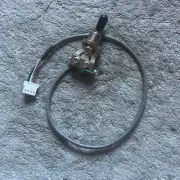 Genuine Epi 3 Way Toggle Switch - Chrome w. Black Knob W.wiring