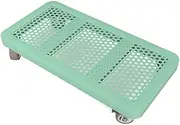 Zhaoj24-05 Computer Tower Stand Holder Mobile PC Tower Stand, Rolling CPU Stand for Under Desk, Floor CPU Holder Stand Cart with Lockable Wheels, for Home, Office CPU Stand(Green,500mm*300mm)