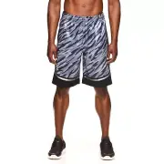 New And1 Men's Active Camo Core Basketball Short Ebony Gray Size Small