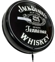 Jack Daniels BLACK LED Bar Lighting Wall Sign Light Button