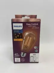 Light Bulb 40W LED, WiZ Connected, Dimmable Soft White