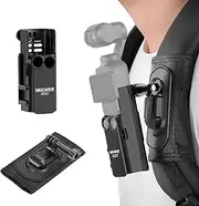 NEEWER 4 In 1 Accessories Kit Compatible with DJI Osmo Pocket 3 & Creator Combo, Backpack Strap Mount Kit with Bracket Cage Extension Adapter, Clip, J Buckle, T Bolt for Trekking Hiking Camping, GP-67