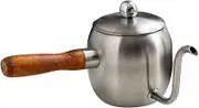 Ciieeo Japanese Style Gooseneck Coffee Kettle Drip Pot with Lid for Precise Brewing for Coffee Bar Accessories and Home Use