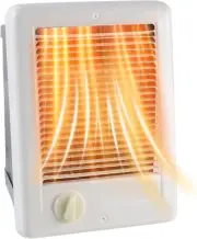Upgraded Electric Wall Heater Complete Unit with Thermostat (Model: CSC151TW, Pa