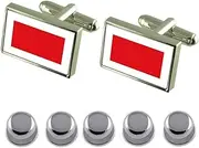 [Select Gifts] Shirt Dress Studs Sharjah Flag Cufflinks