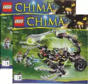 LEGO New Instruction 70132 Chima Scorm's Scorpian Stinger Manuals 1 - 2 Only