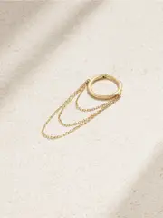 [Persée] Persée - 18-karat Gold Single Hoop Earring - One size One size Gold