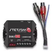 Stetsom IR160.2 RCA 2 Channels Compact Digital Amplifier Iron Line 2 ohms