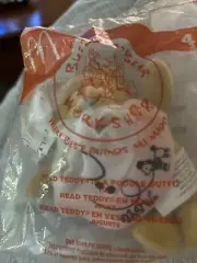2006 BUILD A BEAR MCDONALDS HAPPY MEAL PLUSH Read Teddy In A Poodle Outfit #4