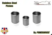 Honda FES125 Pantheon 5 2005 front brake caliper stainless pistons upgrade set
