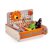 Hape Science Experiment Toolbox Junior Inventor Kids/Toddler Pretend Toy 4+