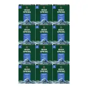 Irish Spring Moisture Blast Bar Soap (3 Bars/Pack), 11.1oz (314.4g) (Pack of 12)