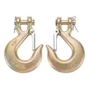 5/16" Clevis Slip Hook, 2 Pcs Clevis Slip Hook 4400 Lbs Working Load Limit