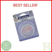 Beadalon German Style Wire, Half Round, Silver Plate, 20 Gauge/.032 in-3 m/9.8 f