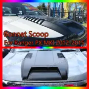 Black Bonnet Scoop Hood Raptor Style to suit Ford Ranger PX MKI T6 2012-2015