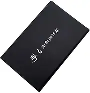 [ARKCHIU] Portable Slim Cigarette Case Ultra-Thin Metal Carrying Box for Hold 20 Slim Size Cigarettes Black S,One Size