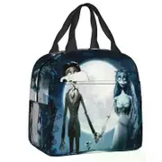 a126 Corpse Bride Insulated Lunch Bag Ghost Tim Burton Thermal Cooler Lunch Tote Office Work School ylp126