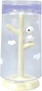 Hassey Top-in Cup Stand, Snoopy Gargle, Mouthwash, Cup Capacity 3.4 fl oz (90 ml), Stand/Diameter 2.4 x 4.5 inches (6.5 x 11.6 cm), Cup/Diameter 2.6 inches (6.5 cm) x H: 4.3 inches (11 cm) PN-3344
