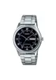 Casio General Black Dial Silver Stainless Steel Strap Men Watch MTP-V006D-1B2UDF