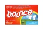 Bounce Fabric Softner Dryer Sheets with Outdoor Fresh Scent, 60 Count