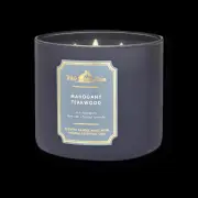 Bath & Body Works White Barn Mahogany Teakwood Scented Candle