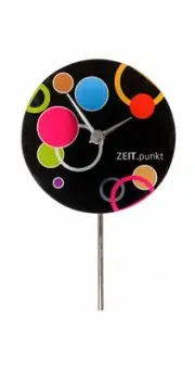 Modern wall clock with quartz movement from Zeitpunkt (Zeit.punk.. ZP 17/644 NEW