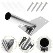 Flag Pole Fixing Bracket Wall Holder outside Mount Mounting Holders