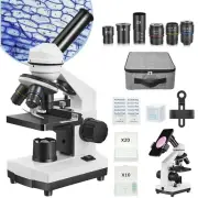 Microscope for Adults Kids Students, 40X-2000X Microscope for Beginners, Biol...