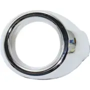 Sherman 407B-95L Front Driver Side Fog Light Trim Chrome For Ford Focus