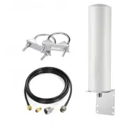 High Gain 10dBi Wideband Omni Directional GSM CDMA 3G/4G/ LTE/Wi-Fi Universal...
