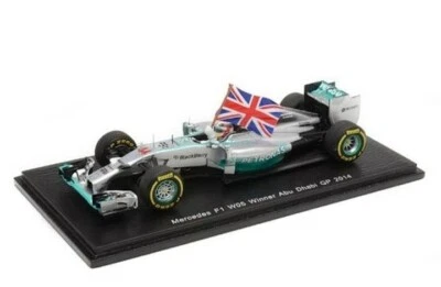 Spark S3142 Mercedes F1 W05 Winner Abu Dhabi GP 2014 1/43 #NEW