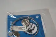 Alex and Ani USA Team Skiing Bracelet Charm Logo Expandable Wire Silver Bangle