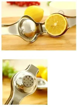 不鏽鋼 柳丁 檸檬 水果榨汁機 手動榨汁器 壓汁器 J1823 (6.2折)
