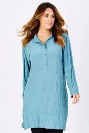 Crinkle Tunic--COR-19959