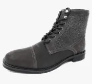 Kenneth Cole Men's Masyn Ankle Boots Grey (11, Grey New $175