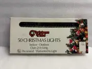 Vintage Kris Kringle HOLLYBERRY 35 Mini Globe Christmas Tree String Lights