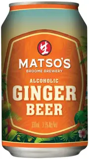 Matsos Alcoholic Ginger Beer Cans 330ml