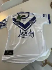 Canterbury Bulldogs 2024 Home Jersey Size 16 Ladies (XL)