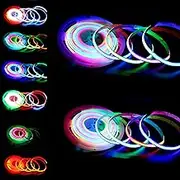 Boarda RGB IC COB LED Strip,24V 720LEDs/m WS2811 Smart RGB Dream Color Magic Digital Pixel RGB COB LED Strip,5m 3600 LEDs Flexible RGBW COB Tape for Party,(RGB+WS2811)