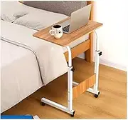 Overbed Table Wheels The Sofa Overbed Table Mobile Desk Height Adjustable Overbed Table On Wheels Mobile Laptop Computer Stand Desk