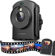 Time Lapse Camera for Outdoor Contruction - Timelapse Camera with Infrared Positioning & LED Light, 180 Days Shooting, 1080P AVI Videos & Photos for Cooking, Plant Growth, Landscape(64GB)