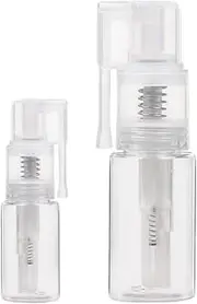 2 Pcs Glitter Duster Sprayer Transparent Powder Spray Bottles, Glitter Spray Bottle,14ml And 35ml Duster Spray Pump For Hair Salon, Cakes, Flower, Scrapbooking, Cardmaking
