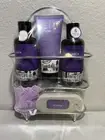 Bloomfield Lavender Scent, 6pc Rack with Lotion, Gel, Bubble Bath, Pumice - NEW