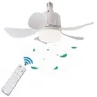 Led Ceiling Fan Light E27 with Remote Control for Dimming, Suitable for8315