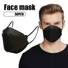 50/100pcs KF94 Face Masks 4-Ply Protective Face Cover Reusable Premium Adult AU