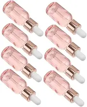 FOYTOKI Mini Dropper Bottles Portable Glass Bottles for Essential Oils Perfume