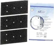 Pack of 3 Euro Filter for Bauknecht Privileg Whirlpool HX 481010716911 Dryer Heat Pump Dryer Fine Coarse 230 x 115 x 14 mm Sponge Filter Mat Condenser Dryer