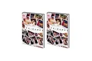 2x Friends TV Polaroids Themed Novelty Rectanglular Cover School Office Notebook