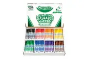 200pc Crayola Kids Childrens Art Craft Creative Washable Marker Classpack 36m+